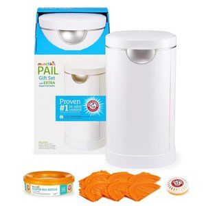 Diaper Pail Baby Registry Starter Set, Powered by Arm and Hammer
